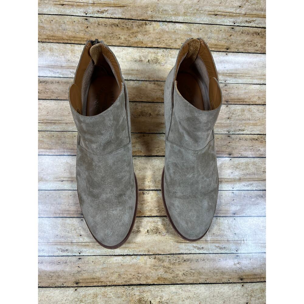 Kork-Ease Ryder Taupe Suede Ankle Booties Boots K53517 Women's Size 10 - Picture 3 of 9